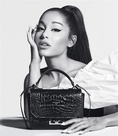 ariana grande collaboration with givenchy|Ariana Grande Givenchy campaign.